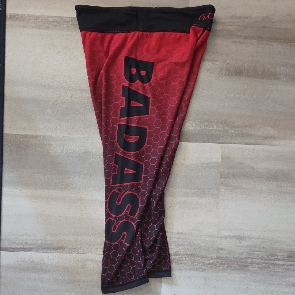 Constantly Varied Gear Reversible Bada$$ And Camo Capri Length Leggings